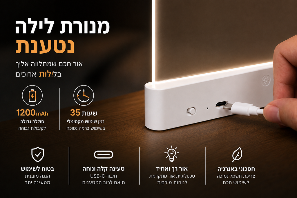 GlowPage™ Reading Light.