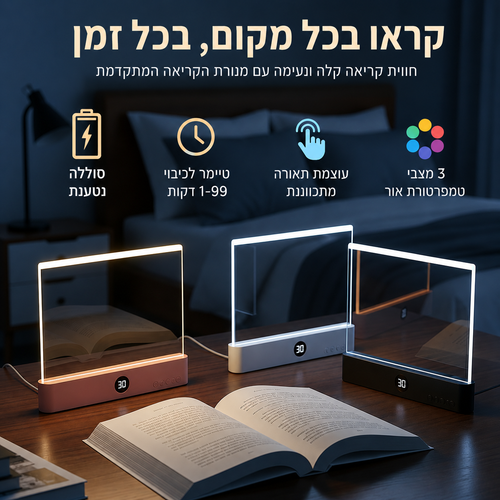 GlowPage™ Reading Light.