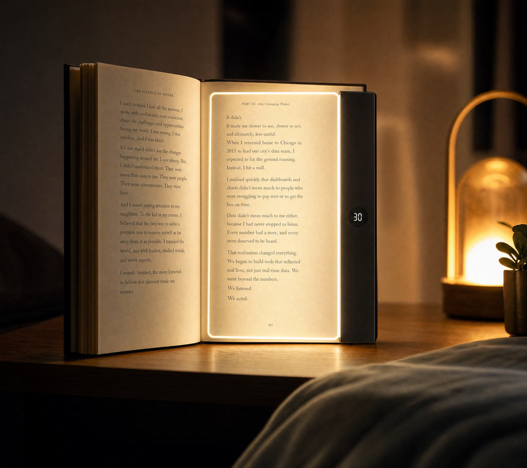 GlowPage™ Reading Light.
